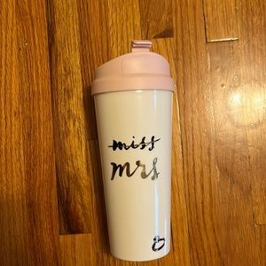 Kate Spade Miss to Mrs Tumbler 16 ounces
